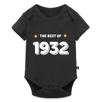Das Beste von 1932 - Baby Premium Kurzarmbody - Schwarz - Vorne