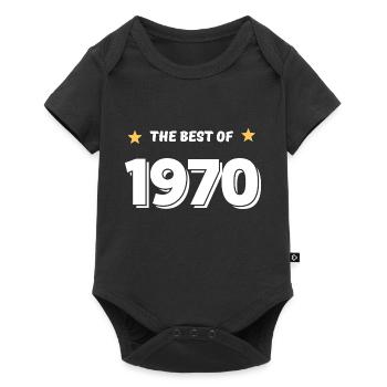 Best of 1970 - Baby Premium short-sleeve bodysuit - black - Front