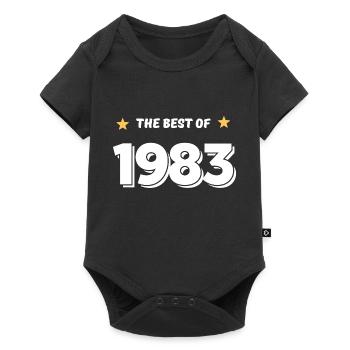 Best of 1983 - Baby Premium short-sleeve bodysuit - black - Front