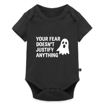 Your Fear - Baby Premium short-sleeve bodysuit - black - Front
