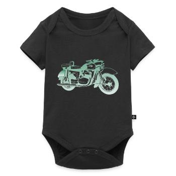 MZ ES 250 Doppelport - Baby Premium Kurzarmbody - Schwarz - Vorne