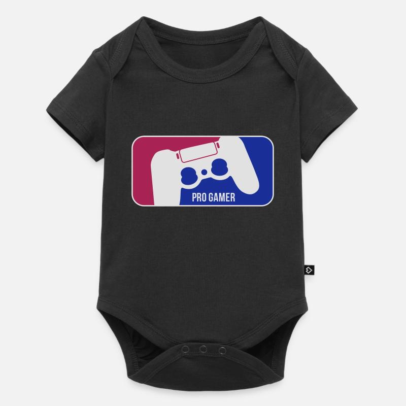 pro gamer - Body à manches courtes Premium Bébé - noir