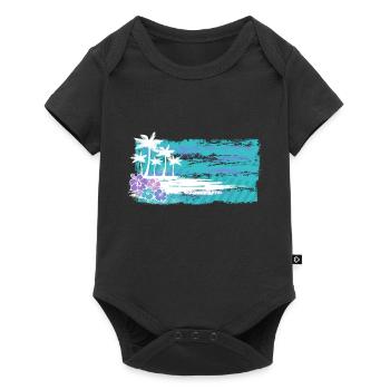 Grunge Paradise 02 - Body à manches courtes Premium Bébé - noir - Devant