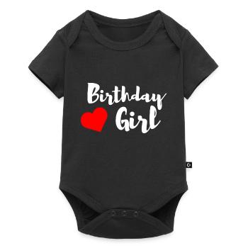 Birthday Girl - Baby Premium short-sleeve bodysuit - black - Front