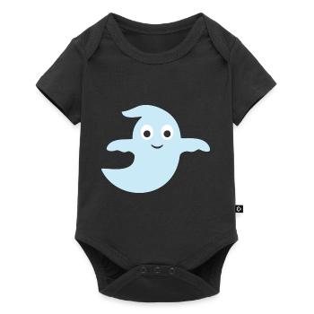 fantôme - Body à manches courtes Premium Bébé - noir - Devant