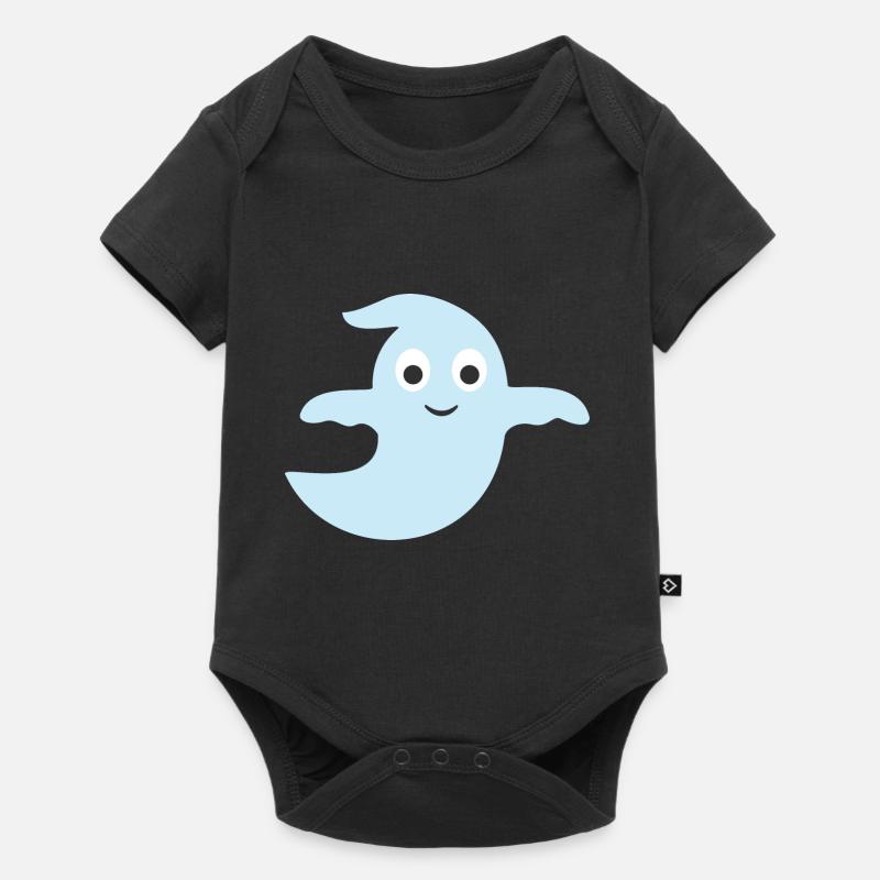 fantôme - Body à manches courtes Premium Bébé - noir