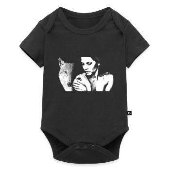 Women and Wolves - Baby Premium short-sleeve bodysuit - black - Front