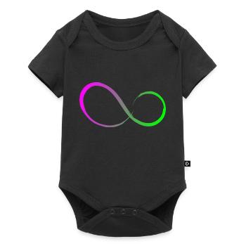 Infinity Sign Infinity Symbol Design - Baby Premium short-sleeve bodysuit - black - Front