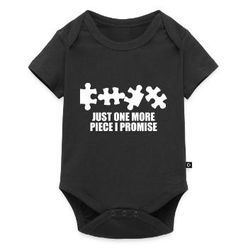 Puzzle Piece Puzzle Gift Autism Saying Puzzle - Baby Premium short-sleeve bodysuit - black - Front