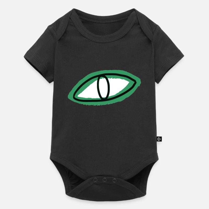 Oeil - Body à manches courtes Premium Bébé - noir