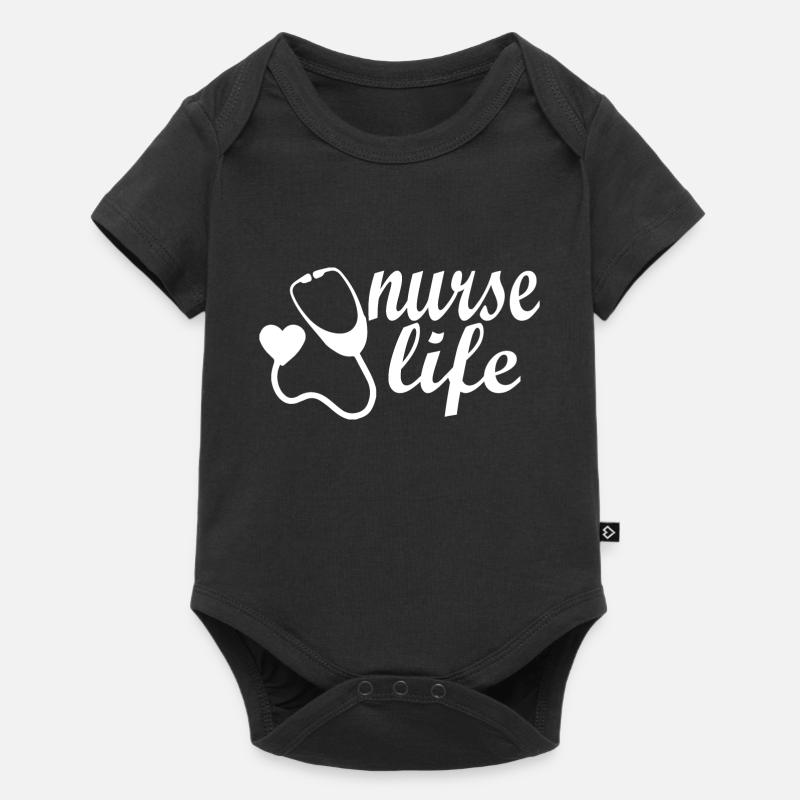 Nurse - Body à manches courtes Premium Bébé - noir