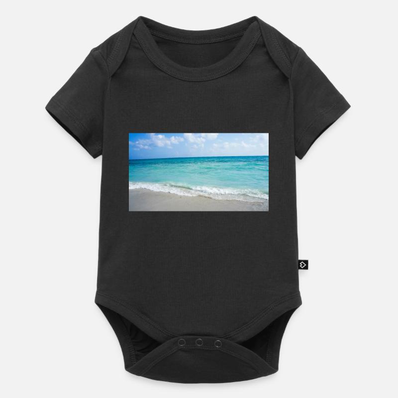 Meer - Baby Premium Kurzarmbody - Schwarz