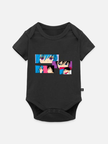 manga - Baby Premium short-sleeve bodysuit - black