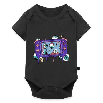 ZOMBIE GAME CONSOLE GAME CONTROLLER - Baby Premium short-sleeve bodysuit - black - Front