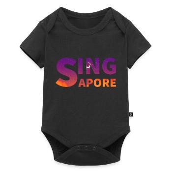 Singapour - Body à manches courtes Premium Bébé - noir - Devant