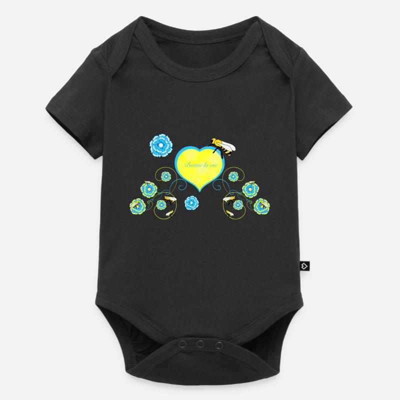 Abeille - Body à manches courtes Premium Bébé - noir