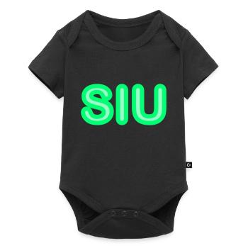 Youth speech - Siu - light green - Baby Premium short-sleeve bodysuit - black - Front