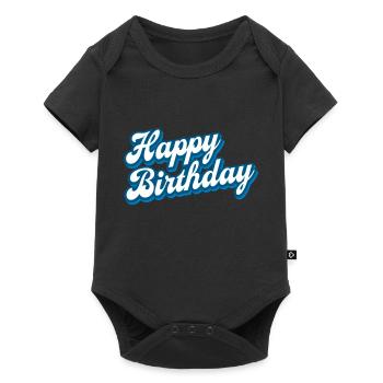Happy Birthday - Congratulations - Congratulations - Baby Premium short-sleeve bodysuit - black - Front