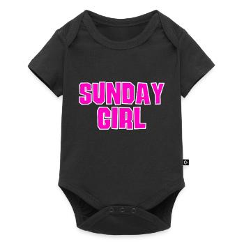 Sunday Girl - Baby Premium short-sleeve bodysuit - black - Front