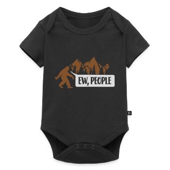 Citation ew people Bigfoot - Body à manches courtes Premium Bébé - noir - Devant