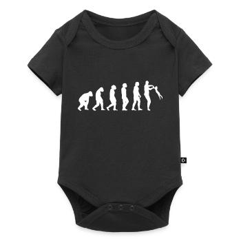 Father's Day Daddy Kid Family Dad Daddy Daughter - Baby Premium short-sleeve bodysuit - black - Front