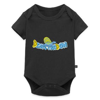 Dimetrodon - Body à manches courtes Premium Bébé - noir - Devant