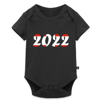de l’équipe nationale suisse - Body à manches courtes Premium Bébé - noir - Devant