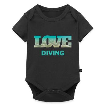 Plongée sous-marine Triangle Snorkeling Holiday - Body à manches courtes Premium Bébé - noir - Devant