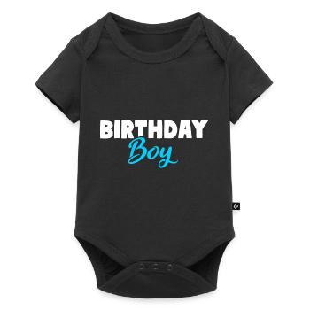 Anniversaire garçon Jungen Geburtstag - Body à manches courtes Premium Bébé - noir - Devant