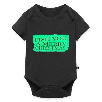 Animal Love Dork Fishing Tournaments Rod Quote - Baby Premium short-sleeve bodysuit - black - Front