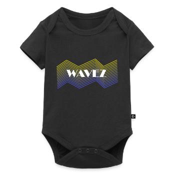 Wavez Design - Body à manches courtes Premium Bébé - noir - Devant