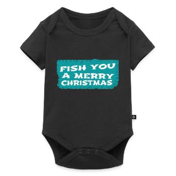Beard Cool Quote Dinosaur Moon - Baby Premium short-sleeve bodysuit - black - Front