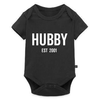 Ehemann Est 2001 - Baby Premium Kurzarmbody - Schwarz - Vorne