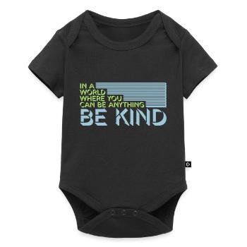 Vous pouvez être gentil - Body à manches courtes Premium Bébé - noir - Devant