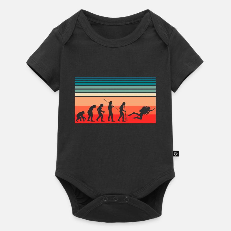Evolution Diving - Baby Premium short-sleeve bodysuit - black