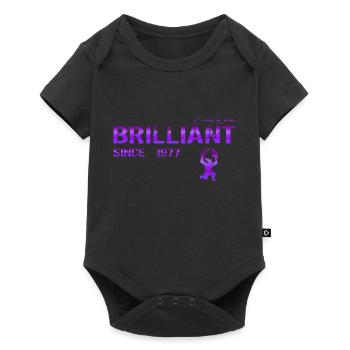 Brillant depuis 1977 - Body à manches courtes Premium Bébé - noir - Devant