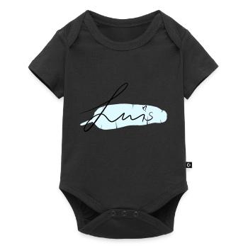 Luis - Body à manches courtes Premium Bébé - noir - Devant