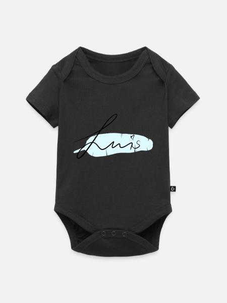 Luis - Baby Premium Kurzarmbody - Schwarz