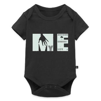 MEvolution: Choix, Décision, Vie - Body à manches courtes Premium Bébé - noir - Devant