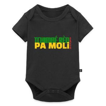 Tchimbé rèd pa moli - Body à manches courtes Premium Bébé - noir - Devant