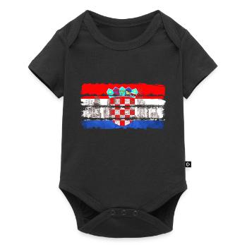 Ville usa illinois america travel états-unis - Body à manches courtes Premium Bébé - noir - Devant
