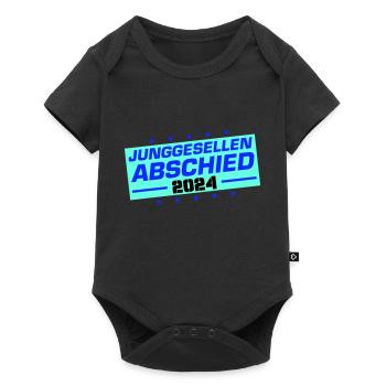Junggesellen Abschied 2024 - Baby Premium Kurzarmbody - Schwarz - Vorne