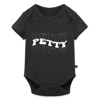 Funny Petty Groovy 4 Hommes Femmes Cool Petty Tie Dye - Body à manches courtes Premium Bébé - noir - Devant