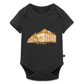 Bad Steben Staatsbad Kur Oberfranken Bavaria - Baby Premium short-sleeve bodysuit - black - Front
