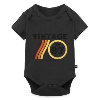 Édition Limitée Retro Classic 27 ans - Body à manches courtes Premium Bébé - noir - Devant