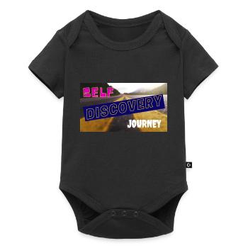 Voyage à la découverte de soi - Body à manches courtes Premium Bébé - noir - Devant