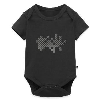 Fantasy patterns - Baby Premium short-sleeve bodysuit - black - Front