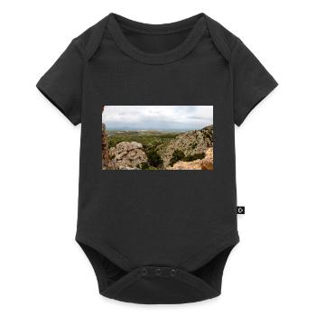 lost place Empros Therme at the Therma Springs - Baby Premium short-sleeve bodysuit - black - Front