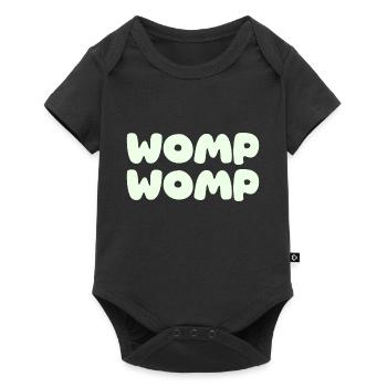 Womp Womp - vert menthe - Body à manches courtes Premium Bébé - noir - Devant