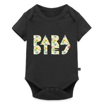 paradies wordonshirt - Baby Premium Kurzarmbody - Schwarz - Vorne